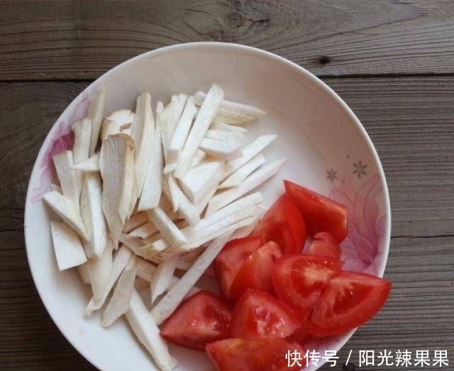  低脂|葵花番茄杏鲍菇，肉味低脂，晚餐不油腻。