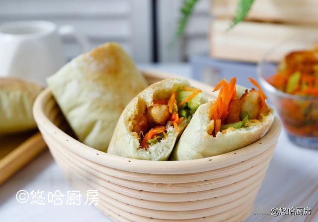  皮塔饼|别捣鼓葱油饼了，做个万能的口袋吧，啥都能装，比肉夹馍都省事