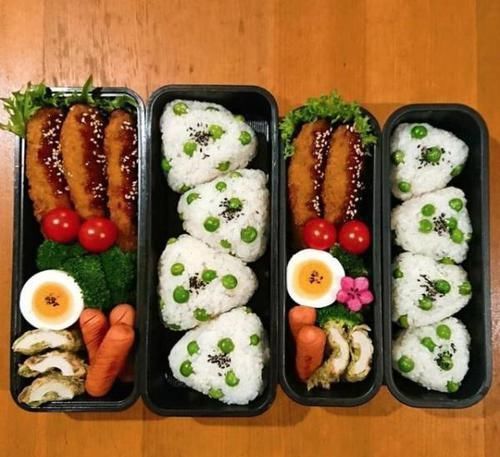 强迫症|日本一对兄妹的便当,吸引3万人围观,强迫症表示看起来好爽