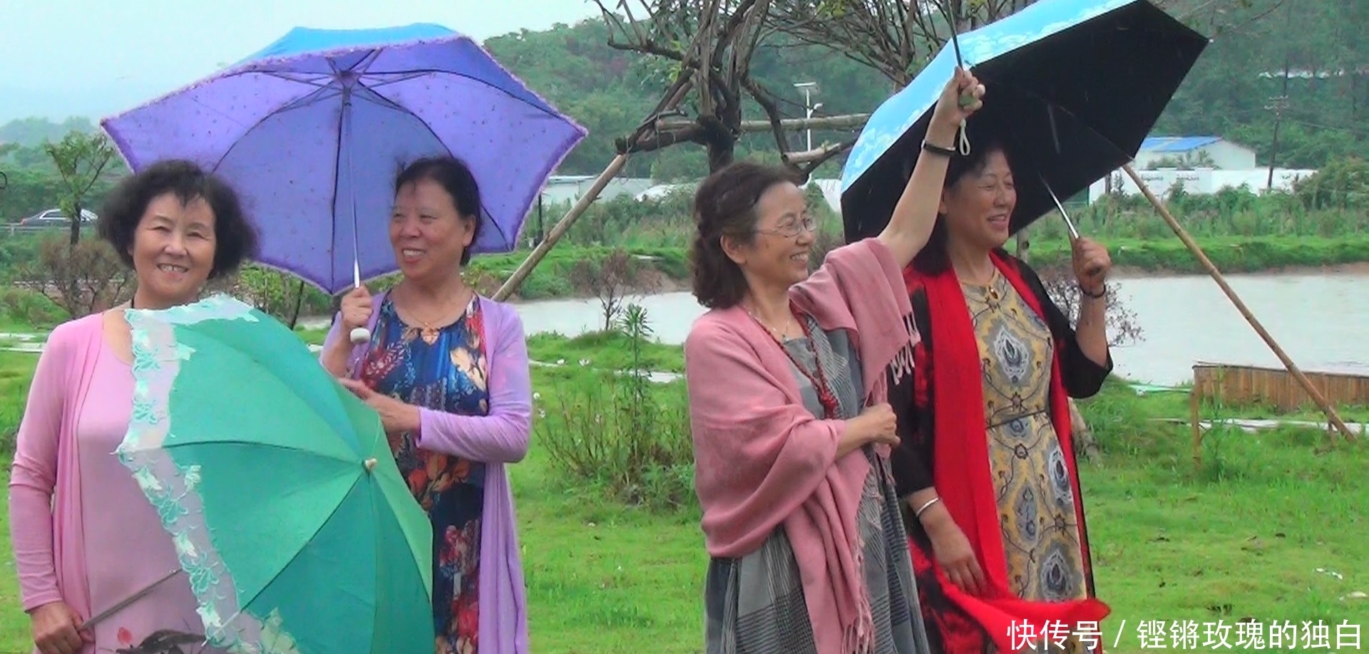 八中|马鞍山八中74届高中女生模特团:南京江宁竹庄生态园雨中走秀(音乐相册)