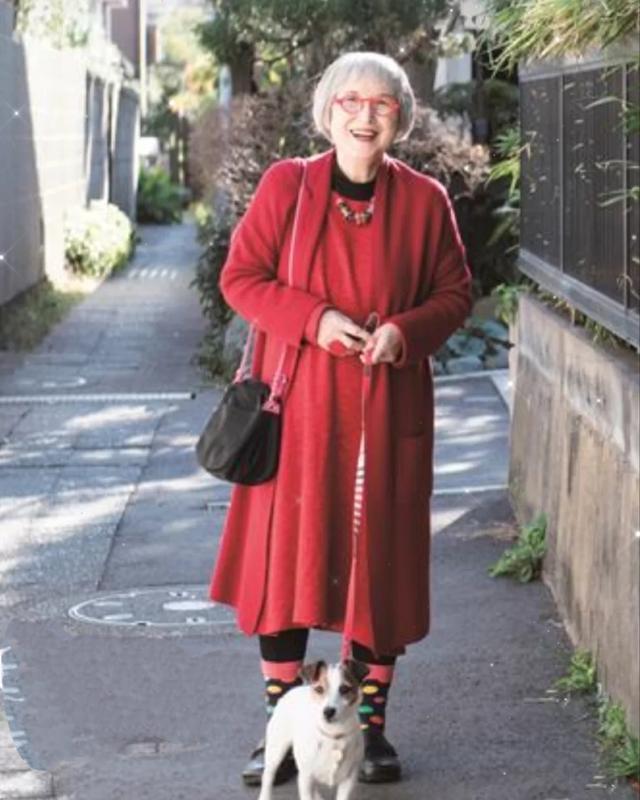 时尚单品|85岁日本奶奶状态太年轻,活成女性典范,这才是真正的fashion