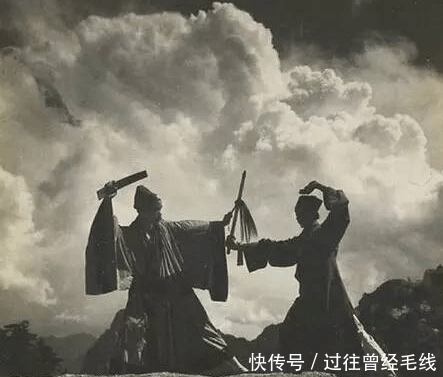 华山论剑|真实的道士老照片: 图1道友110岁, 图6是“华山论剑”现场