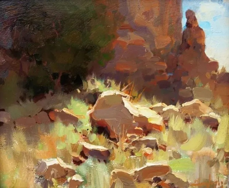 影迷|光影迷情,他的油画就是这么赏心悦目!