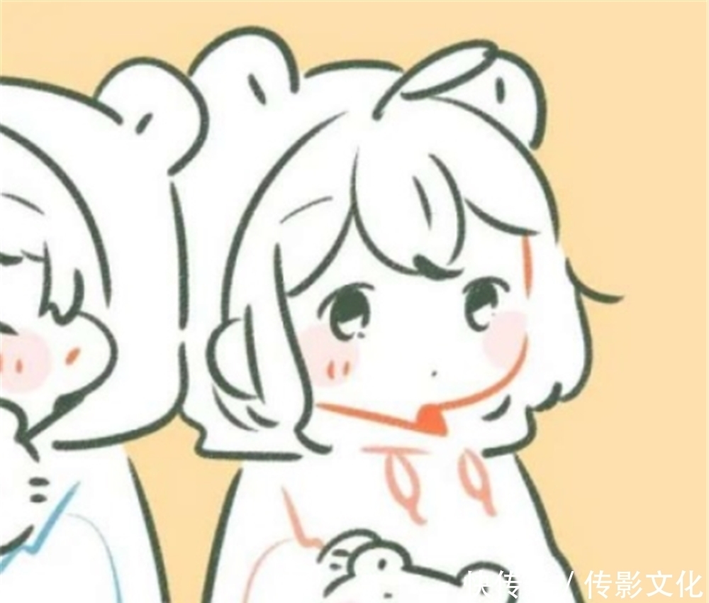  情侣|低糖·俏皮·动漫情侣头像：哭着吃过饭的人，是可以坚强活下去的