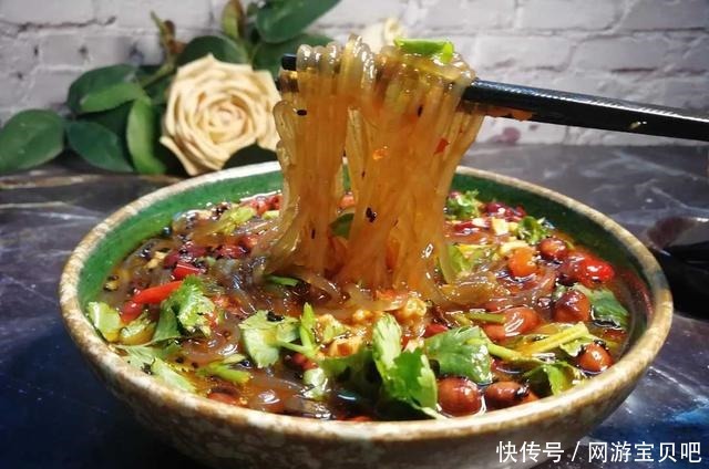 辣椒|酸辣粉的操作非常简单,只要一煮一拌就完成了