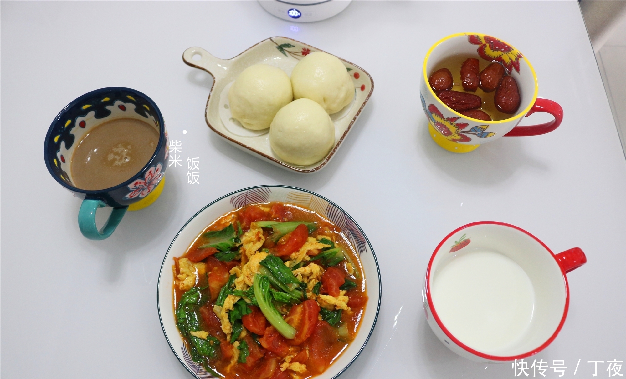 分钟|我家高效率早餐,有吃有喝,10分钟上桌,简单快捷吃得舒坦