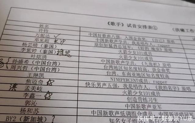 上阵|《我是歌手》下一季人员名单流量歌手齐上阵,实力歌手皆消失