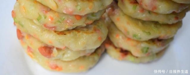 食材|用土豆做的早餐饼你吃过没营养丰富色香味俱全,出锅被抢光