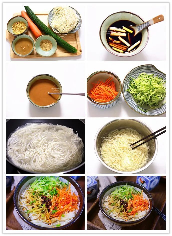  麻酱|10道夏日凉面，天越热越想吃，做着省事，菜都不用做了