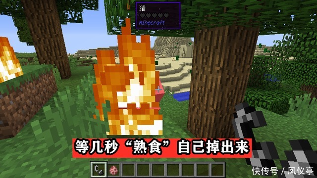 熔炉|Minecraft获得熟食有五种方法,熔炉火石已out,专用设备已上线!