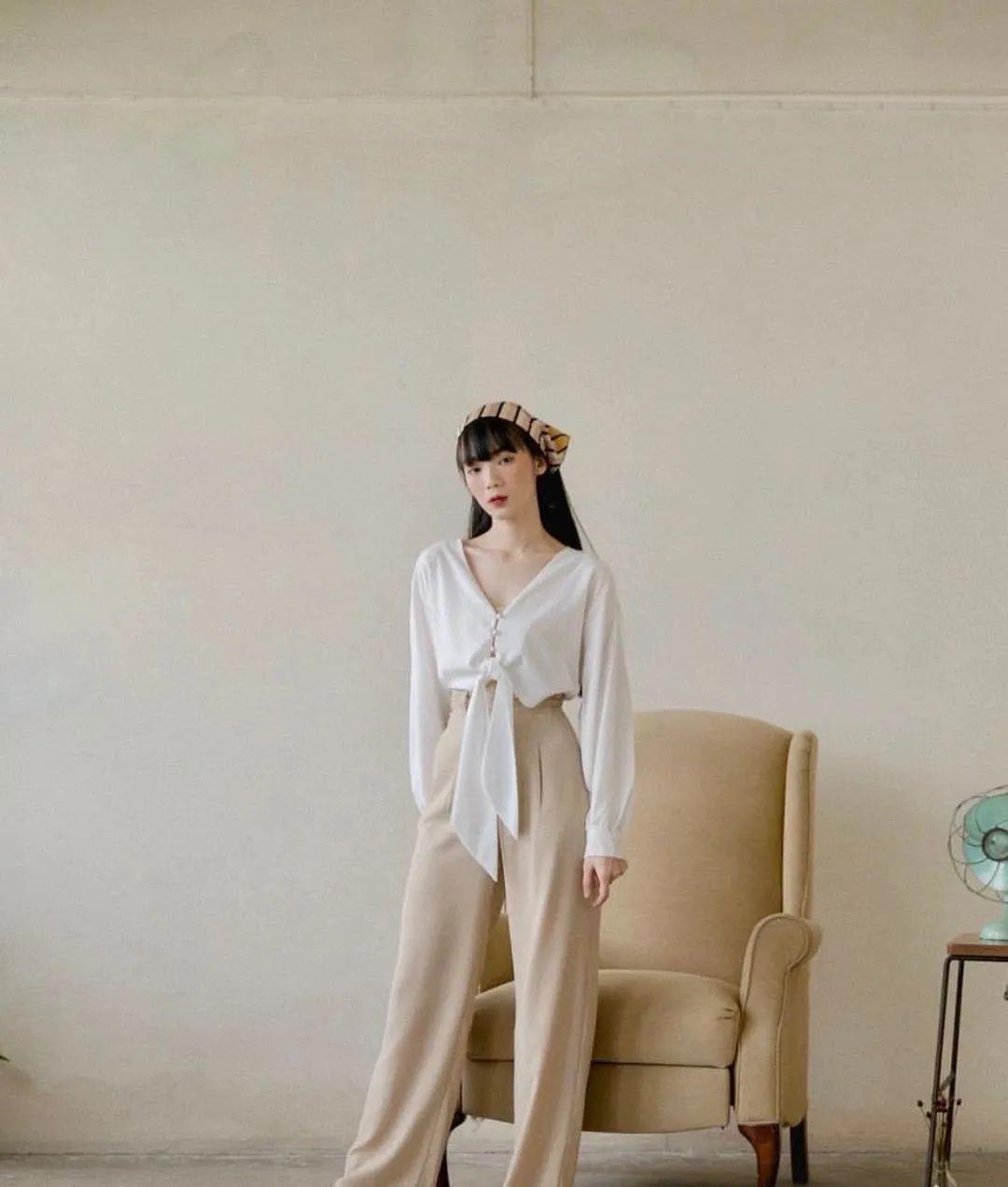  纸袋|衬衫+纸袋裤=今夏巨in混搭，美到不像话！