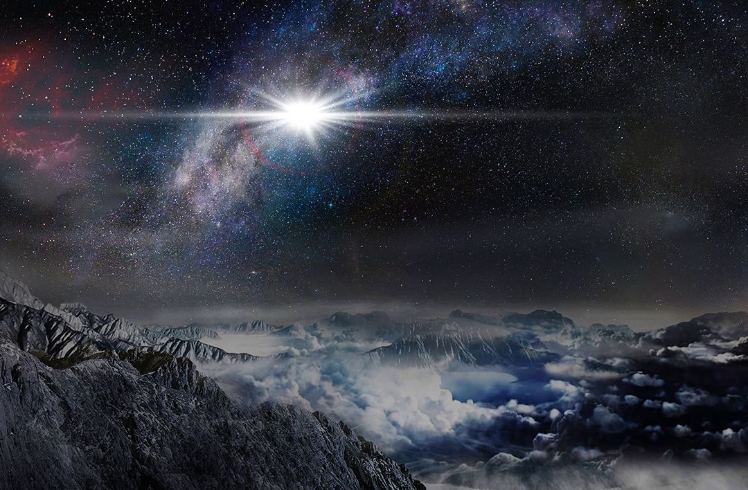 夜空中一颗星星突然一亮就消失,那会是什么