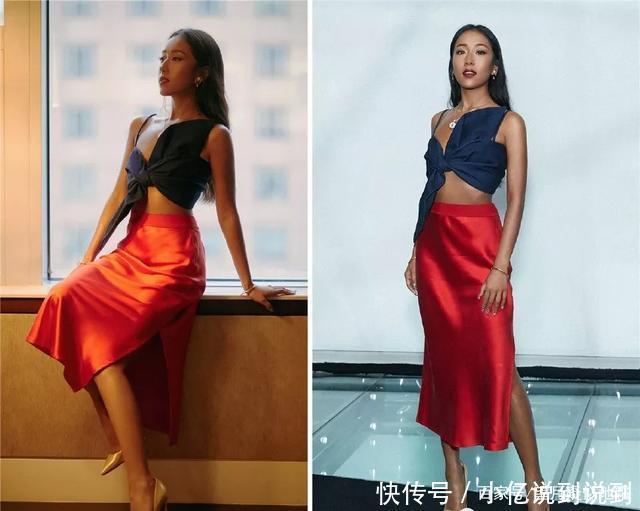 时尚|吉克隽逸太敢穿了 一个弓会固定上半身 省布真的好吗