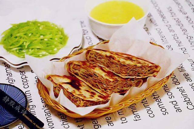 饺子|自从学会千层饼此做法,家里三天两头就要吃一次,雷打不动