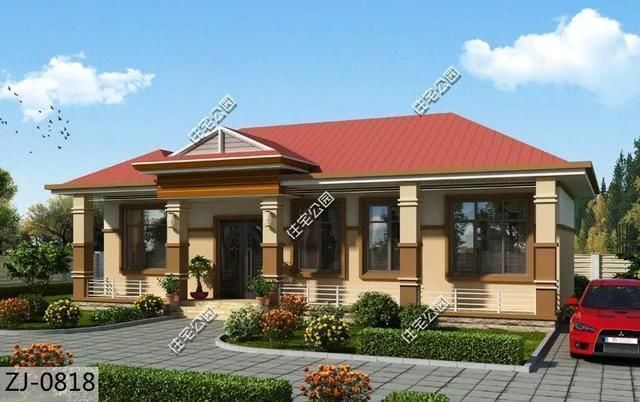  全都|2020年回村建房，这20套户型图火了，车库露台堂屋大院，全都有