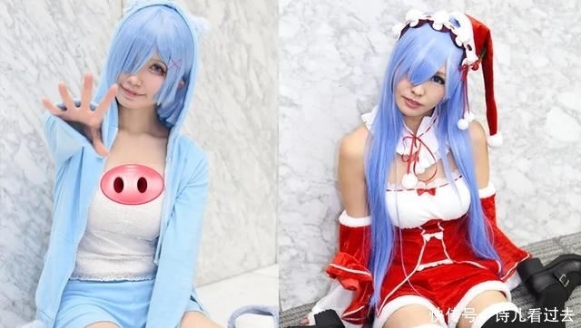 演绎|日本小姐姐COSPLAY雷姆:胖瘦美可爱全齐了,还有点风情万种