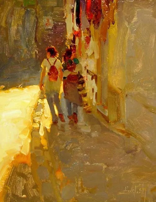 影迷|光影迷情,他的油画就是这么赏心悦目!