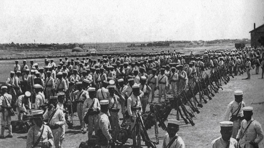  感叹|老照片了解当时的八国联军战争，网友感叹到：落后就要被挨打