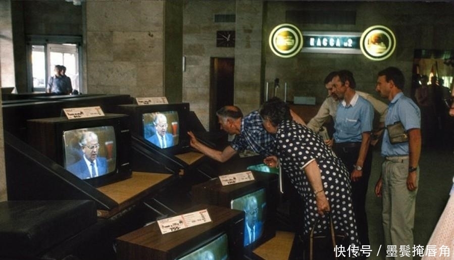 莫斯科|老照片 1989年苏联首都莫斯科谁也没想到苏联就快解体了