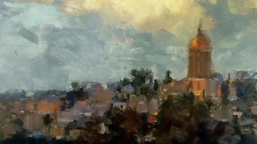 影迷|光影迷情,他的油画就是这么赏心悦目!