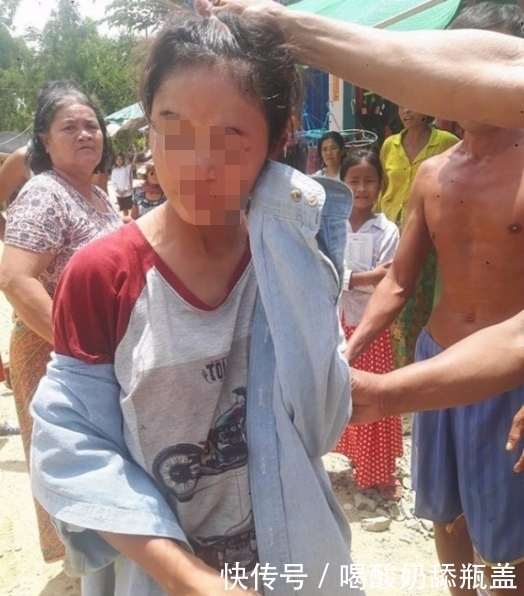 逮到|正妹扒手被逮到,村民轮番上阵,她受不了的瞬间让网友看到心痛