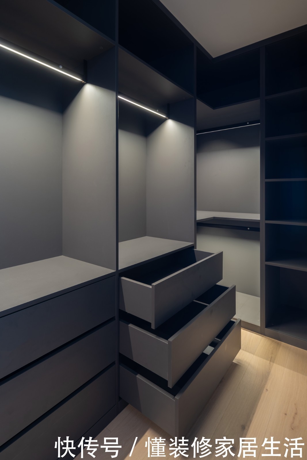  开放式|上海小姑娘的100㎡新家，全屋开放式布局，入户第一眼，就着迷了