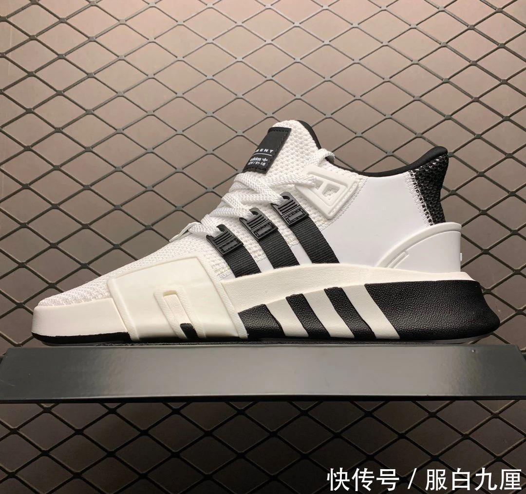  世界|阿迪达斯 EQT Bask ADV黑白款，微笑着改变世界