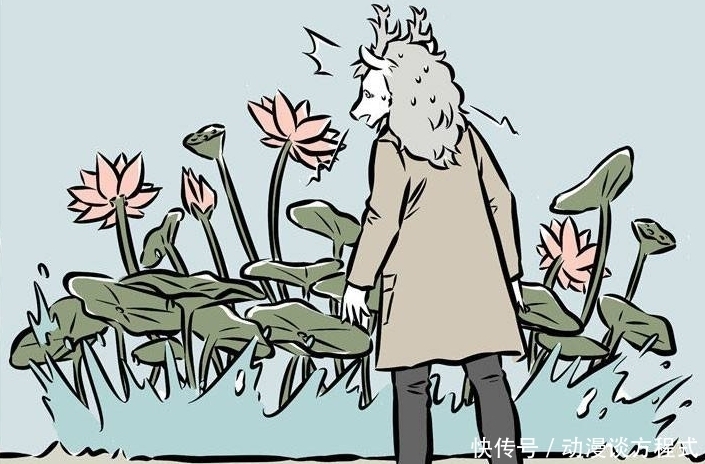 哪吒|非人哉漫画:烈烈当哪吒的一天老爸,结果哪吒只想泡池塘开莲花?