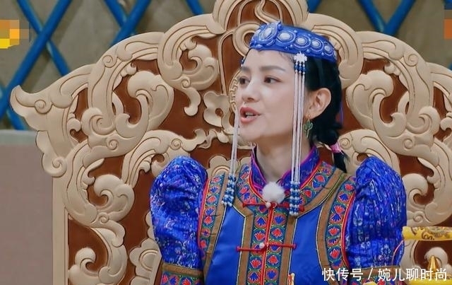 妻子团齐换蒙古服,谢娜再现华筝公主,我却