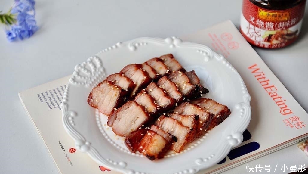 叉烧肉|老婆把整块五花肉放进电饭煲,30分钟后切片端上桌,连肉渣都不剩