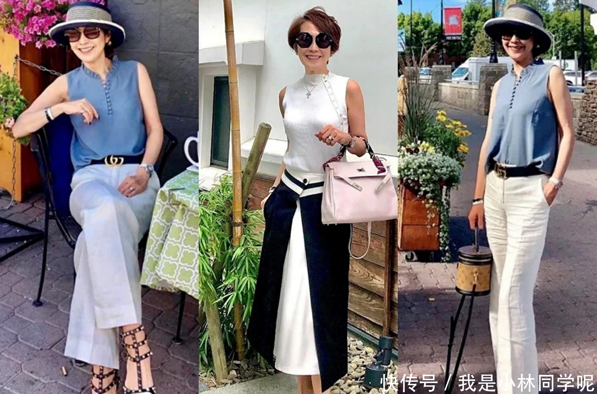 无龄|50、60女人如何打造“无龄感”穿搭，看看时尚博主的搭配示范吧