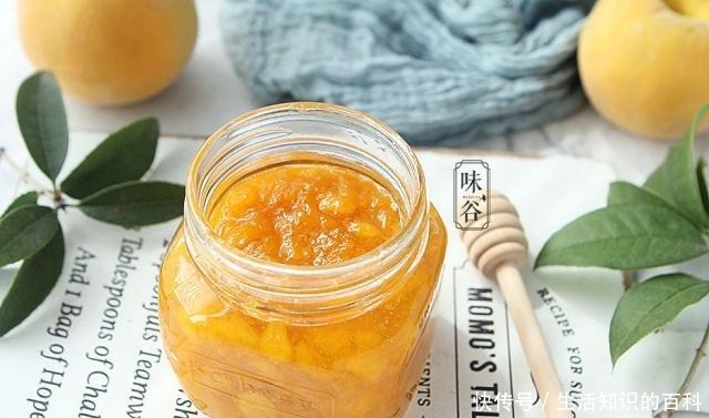 酸甜|自制黄桃果酱,营养丰富,酸甜开胃零添加,用来抹面包超好吃!