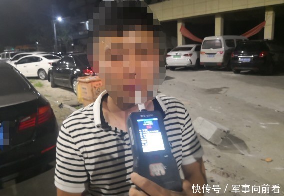  象山|象山一男子无证酒驾深夜撞墙，被拘！