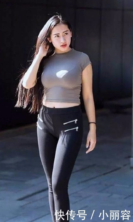 拉链|美女的运动裤很好看，但是那个拉链设计的位置是干嘛的？