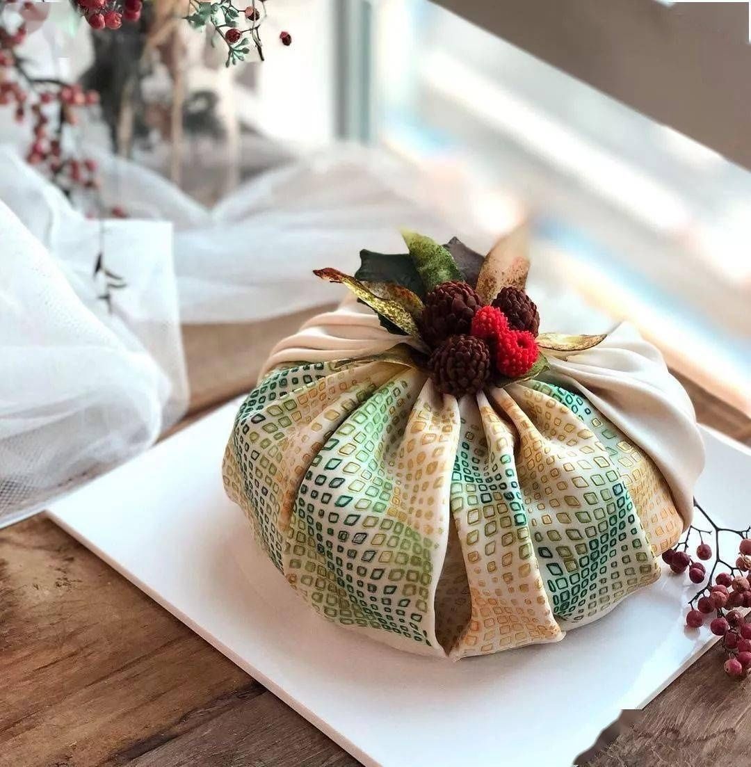 包袱蛋糕|脑洞太大韩国小姐姐晒神秘蛋糕,引百万粉丝每天催更太美了,每一张都让我流口水…