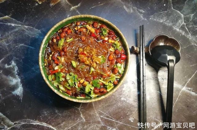 辣椒|酸辣粉的操作非常简单,只要一煮一拌就完成了