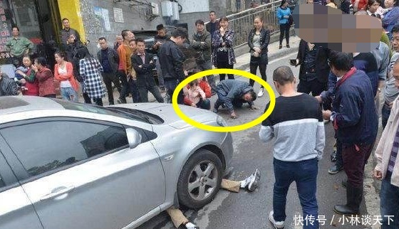  意外|私家车主遇到奇葩碰瓷招式，路人劝说无效，接下来的一幕让人意外