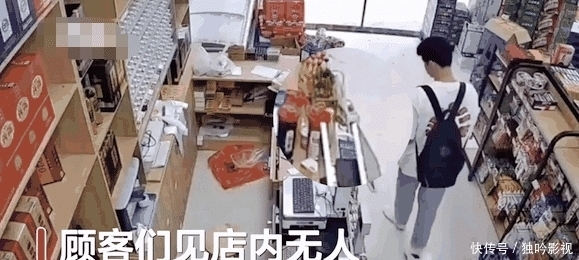  回来|超市老板因急事外出，忘记关店，回来一看：怎么那么多纸条？