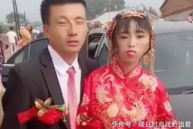 农村|奇闻:“农村最丑新娘”亲新郎,新郎一脸嫌弃,网友:新娘家有矿