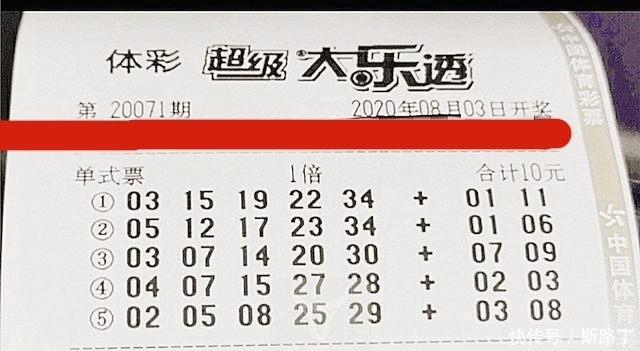晒票|第20071期大乐透晒票精选：2张万元复式票流出，仅供参考