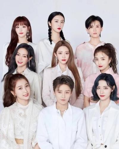  难怪|女团出道粉丝排名，硬糖少女最高550W，看到THE9难怪她们更火