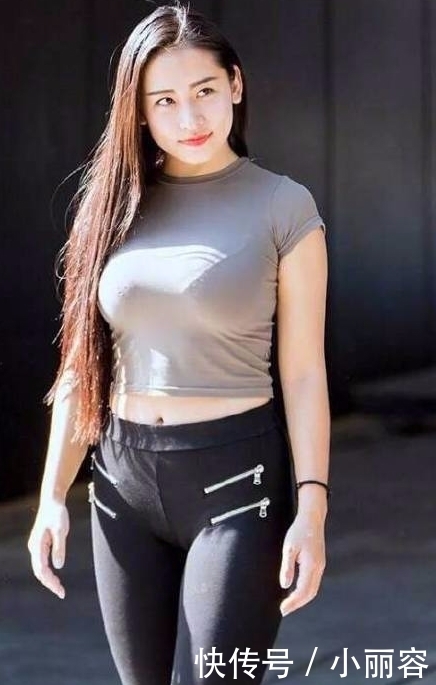 拉链|美女的运动裤很好看，但是那个拉链设计的位置是干嘛的？