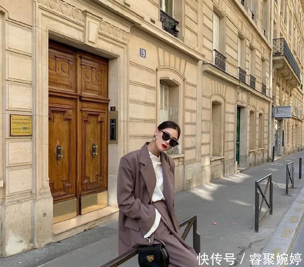 分钟|今秋流行成套穿,3分钟快速出门!