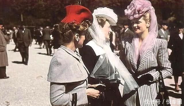 德军|二战中，法国被德军占领后，人民过得如何4张老照片告诉你答案