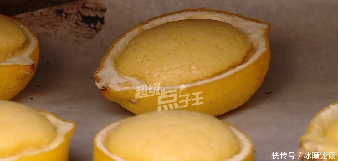  清新|【宁宁姐私房菜】躲在柠檬里的小蛋糕，清甜不腻，夏日清新第一名！