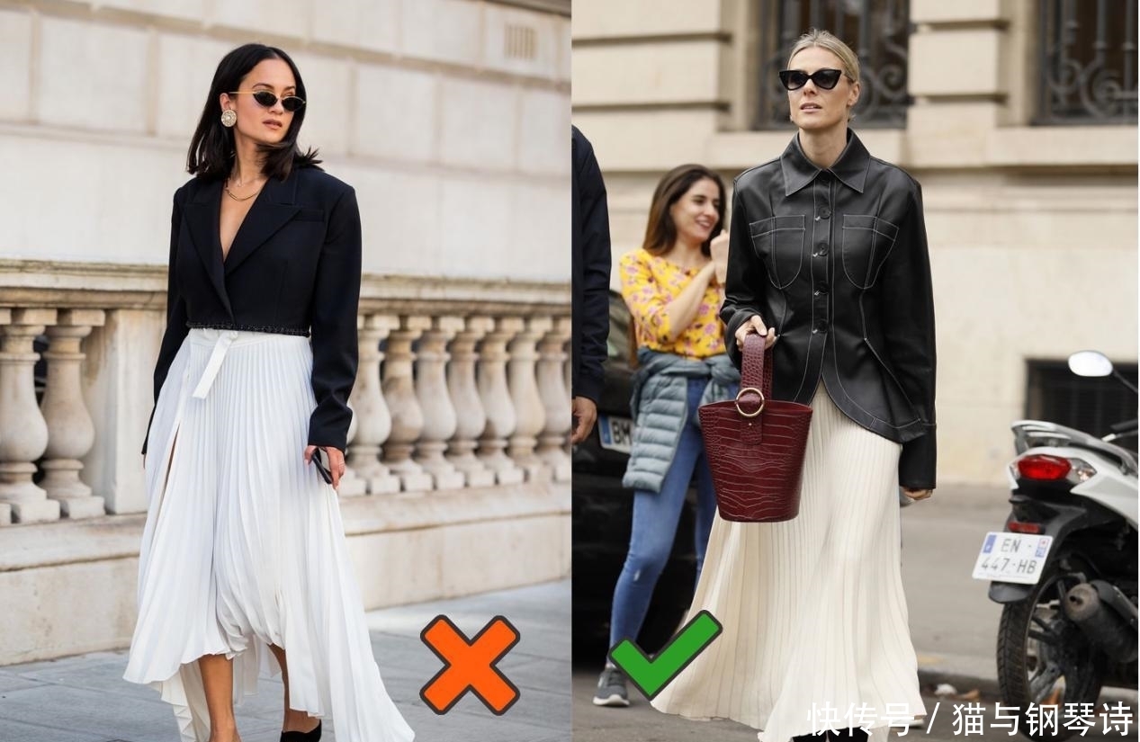 面料|谁说胯宽不能穿百褶裙！做好这三点，梨形身材也能穿得减龄又显瘦