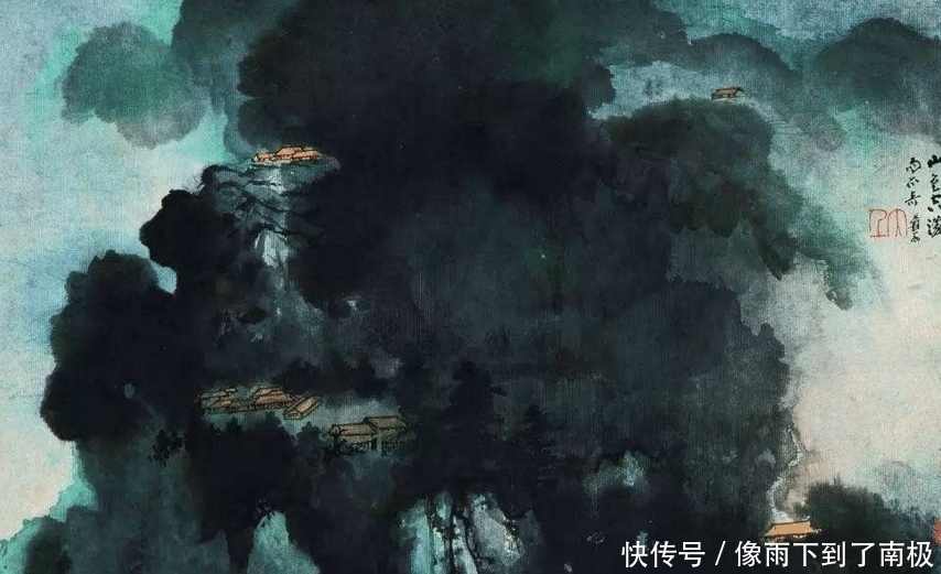 远走高飞|张大千为延绵子嗣纳妾,结果小妾成画作灵感,生了8娃却远走高飞