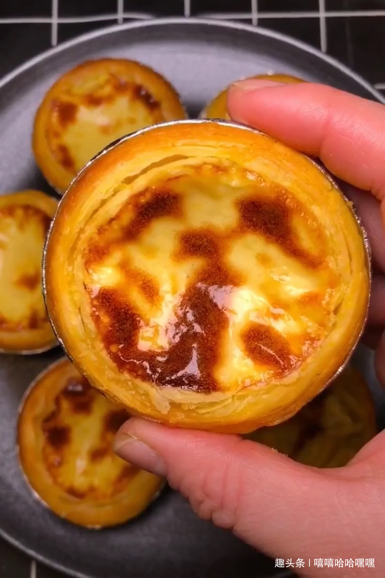 美味|香酥好吃大蛋挞,酥酥软软真美味,小朋友的最爱!