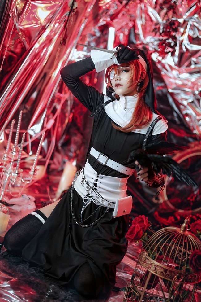  文豪|cos：文豪野犬-冷酷的中原中也