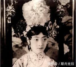 难怪|满清后妃照片,皇后婉容复原照太美了,难怪溥仪爱她
